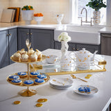 1948 CANAPE PLATE SET - THE WILD SHOWCASE