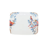 2x Rectangle (breakfast) plates Bamboo & Singing Birds - THE WILD SHOWCASE