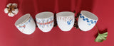 4 x Coffee Cup 200 ml Bamboo & Singing Birds - THE WILD SHOWCASE