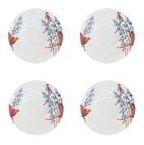 4 x Pastaborden vogels Bamboo & Singing Birds - THE WILD SHOWCASE
