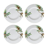 4x Dinner plates Jungle Stories Monkey - THE WILD SHOWCASE
