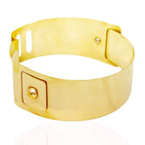 Bahati Almaz Brass Statement Choker - THE WILD SHOWCASE