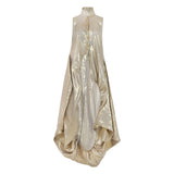 Balloon Dress in Gold - THE WILD SHOWCASE