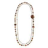 Bee Byzantine Long Necklace - THE WILD SHOWCASE