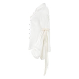Bell Sleeve Blouse in Ivory - THE WILD SHOWCASE