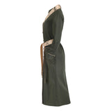 BEVERLY QUILTED COAT DRESS - THE WILD SHOWCASE