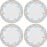 Breakfast Plates Blue Bamboo - The Wild Showcase