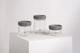CONTAINERS LAVA STONE AND GLASS - THE WILD SHOWCASE