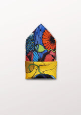 Eden Garden/Skull Pocket Square - THE WILD SHOWCASE
