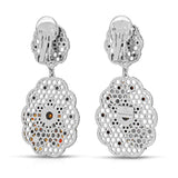 Honeycomb Mesh with Bees Earrings - THE WILD SHOWCASE