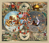 Le Cirque Du Monde Real Silk Georgette Scarf - THE WILD SHOWCASE