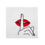 LIPS COCKTAIL NAPKINS - THE WILD SHOWCASE