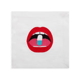 LIPS COCKTAIL NAPKINS - THE WILD SHOWCASE