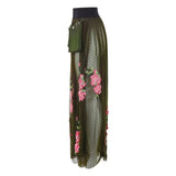 Madison Tulle Skirt with Flowers - THE WILD SHOWCASE