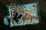 Mary Small Tray - Turquoise - THE WILD SHOWCASE