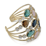 Multi-Crystal Cuff - THE WILD SHOWCASE