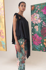 NAOSHIMA PEONIES PANTS - THE WILD SHOWCASE