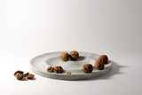 OLA WHITE MARBLE PLATE - THE WILD SHOWCASE