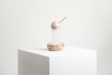 PINK MARBLE "QUINQUÉ" CANDLE LIGHT - THE WILD SHOWCASE