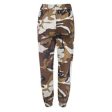 Promenade Joggers in Camo and White - THE WILD SHOWCASE