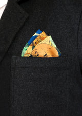 The Cats of Venice Pocket Square - THE WILD SHOWCASE