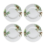 4 x Breakfast plates monkey Jungle Stories Monkey - THE WILD SHOWCASE