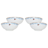 4x Cereal bowls Bamboo & Singing Birds - THE WILD SHOWCASE