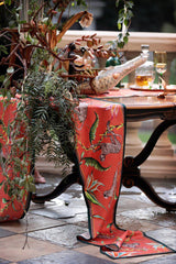 Monkey Paradise Runner in Coral