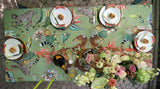 Monkey Paradise Tablecloth in Delta
