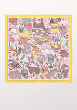 A Wild Sheep Chase Cashmere Silk / Dust Pink - THE WILD SHOWCASE