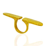 Akuu Brass Statement Ring - THE WILD SHOWCASE