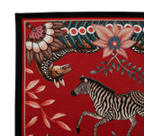 Bush Bandits Napkins in Royal Red - THE WILD SHOWCASE