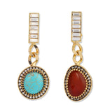 Byzantine Long Necklace and Earring Set - THE WILD SHOWCASE