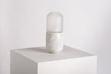 CAPSUL CANDLE HOLDER WHITE MARBLE - THE WILD SHOWCASE