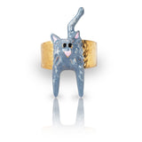 Carla Cat One-Size Ring - THE WILD SHOWCASE