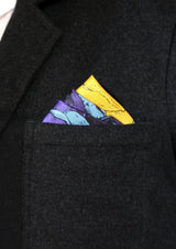 Eden Garden/Skull Pocket Square - THE WILD SHOWCASE