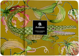 Flame Lily Croco Swamp Pair (Hard Board Placemats ) - THE WILD SHOWCASE