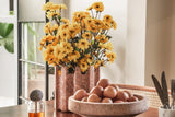 "GREEK" PINK MARBLE FLOWER VASE - THE WILD SHOWCASE