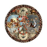 Le Cirque Du Monde Bone China Plate - THE WILD SHOWCASE