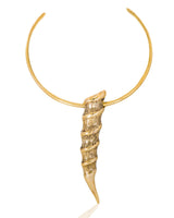 Lisimba Handmade Brass Choker - The Wild Showcase