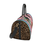 Mary Leather Duffle Bag (pink) - THE WILD SHOWCASE