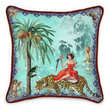 Mary Silk Cushion - THE WILD SHOWCASE