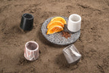 MEZCALEROS GRADIVA GRAY MARBLE - 4 PIECES - THE WILD SHOWCASE