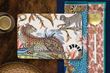 Monkey Paradise Sandstone Pair (Hard Board Placemats ) - THE WILD SHOWCASE