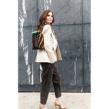 Racer Haircalf Mini: Women's Designer Backpack in Zebra Print - THE WILD SHOWCASE