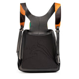 Racer Haircalf: Women's Designer Backpack in Black Leather - THE WILD SHOWCASE