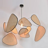 Rattan ceiling lamp - THE WILD SHOWCASE