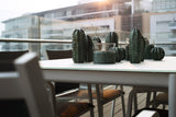 SANTUARIO GREEN MARBLE GLASS CANDLES - THE WILD SHOWCASE