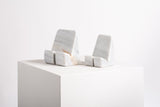 TABLET HOLDER WHITE MARBLE - THE WILD SHOWCASE