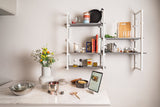 TABLET HOLDER WHITE MARBLE - THE WILD SHOWCASE